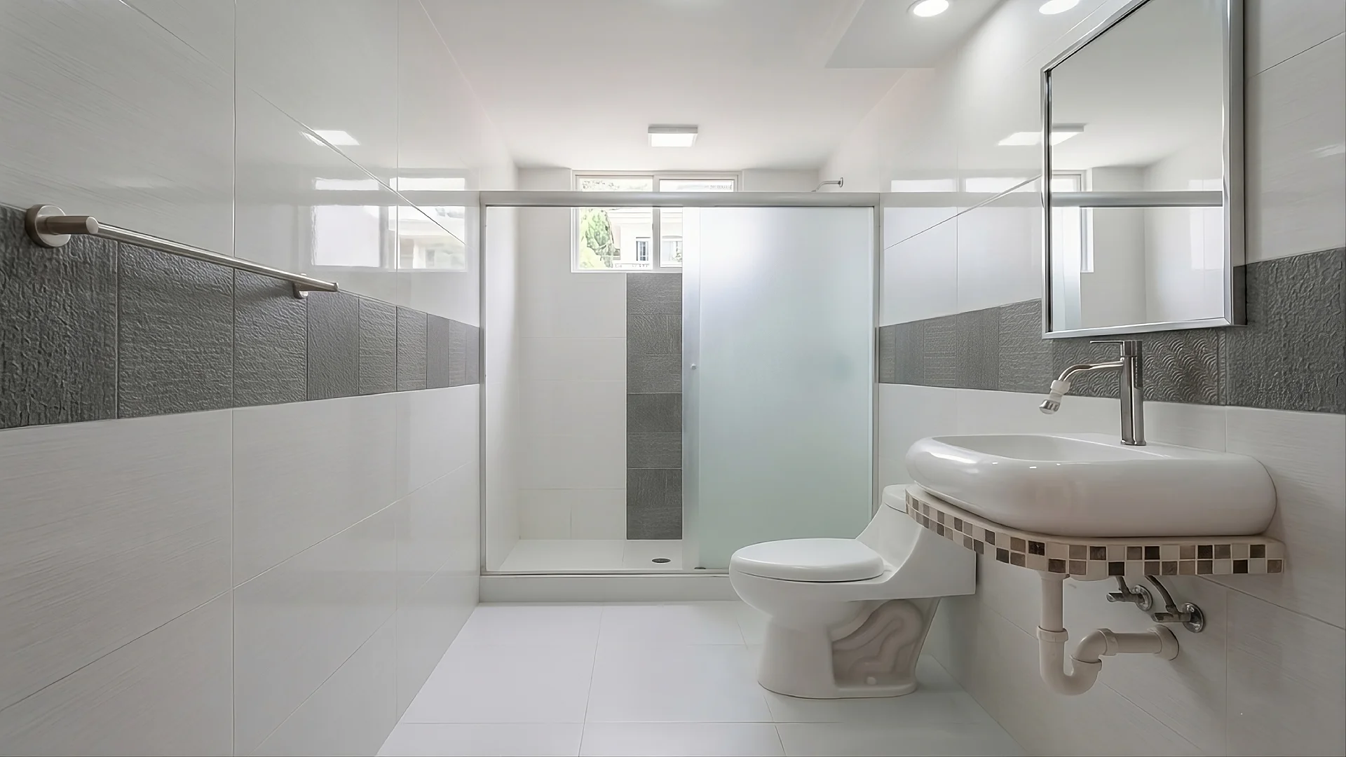 baño de la casa en la Molina